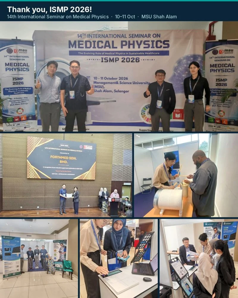 ForthMed team and booth at ISMP 2026, MSU Shah Alam